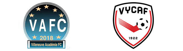 logo des 2 équipes, Villeneuve St Georges et Yerres